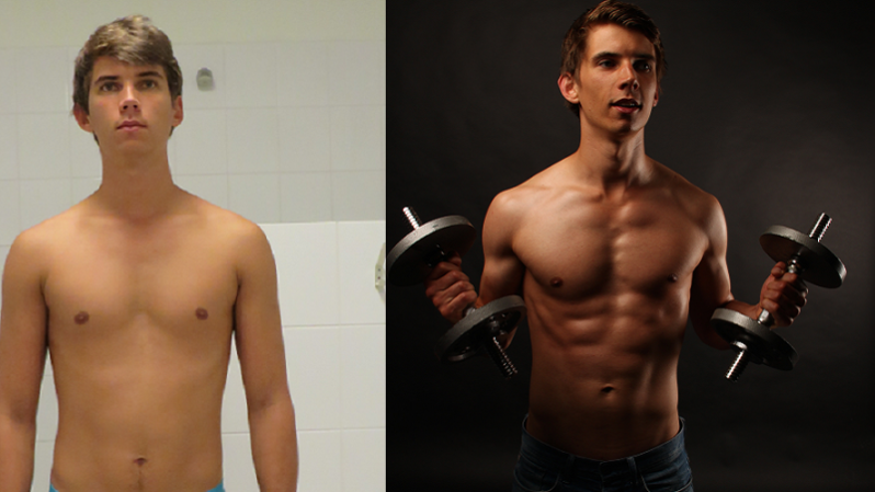 Timo op de cover van de Mens Health